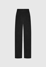Lila - Pleated Pants - Black