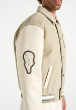 Le Galerie - Varsity Jacket - Sage