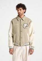 Le Galerie - Varsity Jacket - Sage