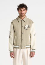 Le Galerie - Varsity Jacket - Sage