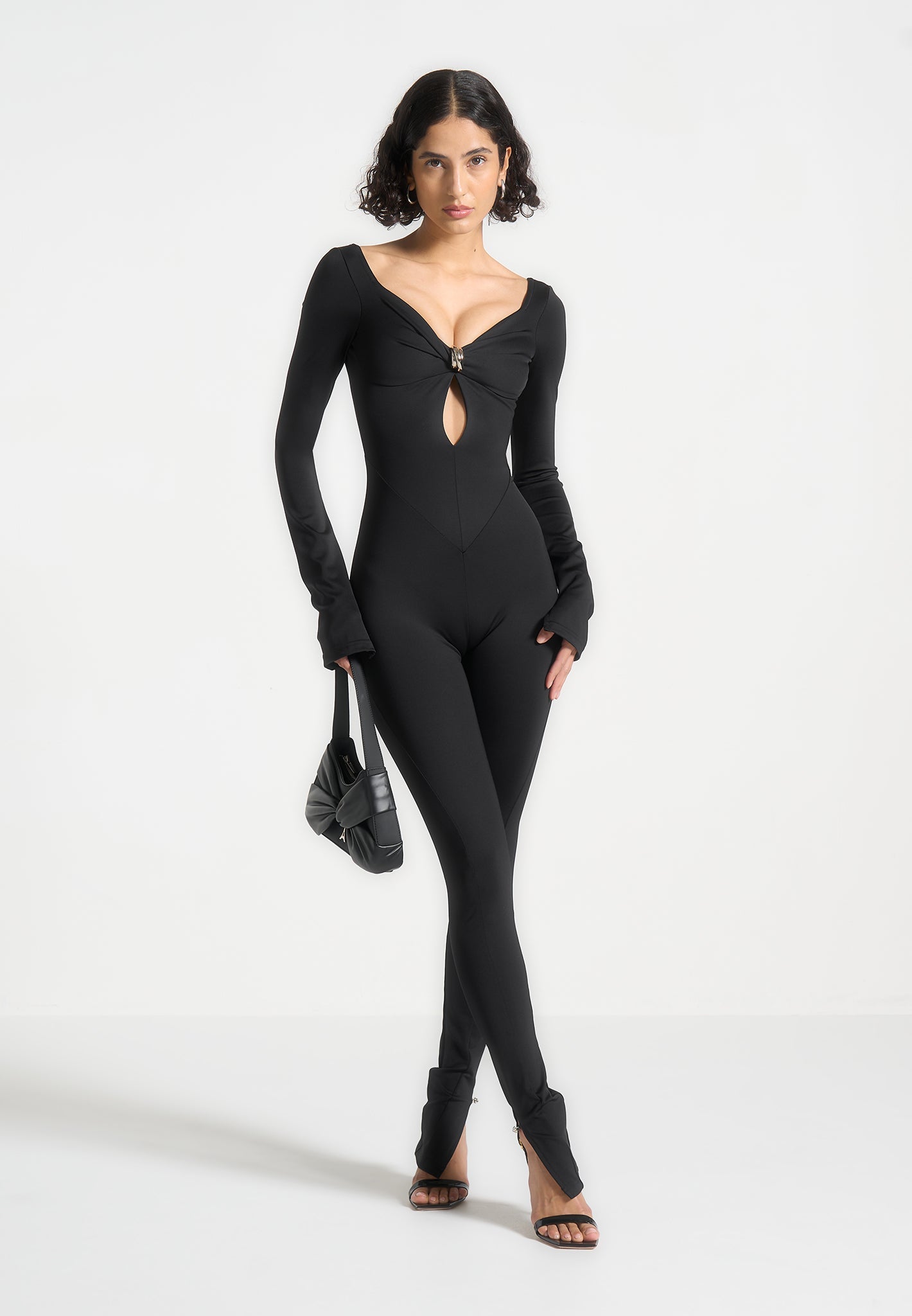 twisted-bust-off-shoulder-jumpsuit-black 