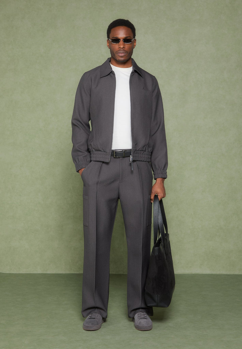 Eli - Harrington Jacket - Grey