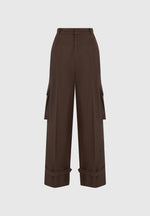 tailored-pleated-cargo-trousers-brown