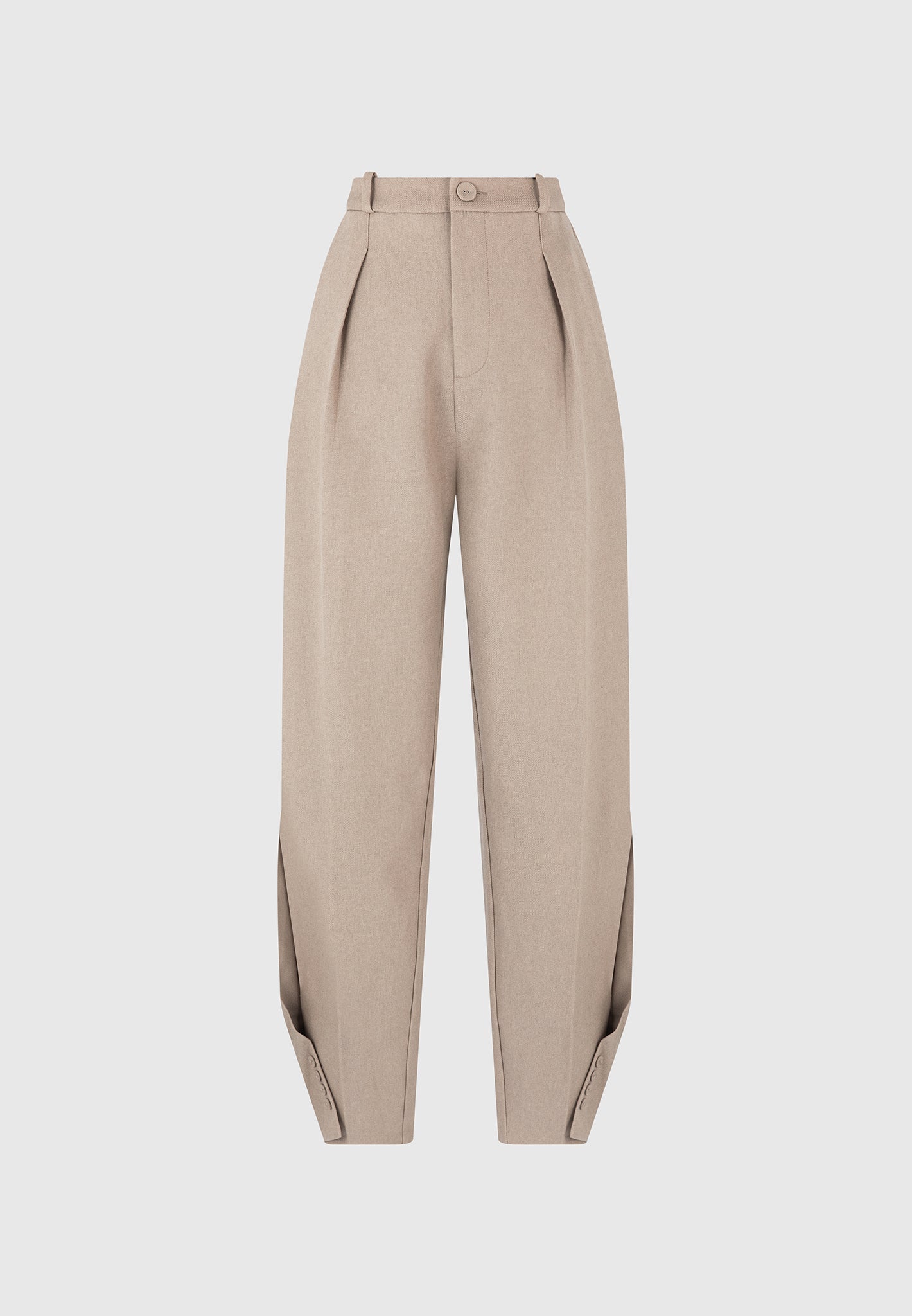 twist-leg-tailored-trousers-taupe