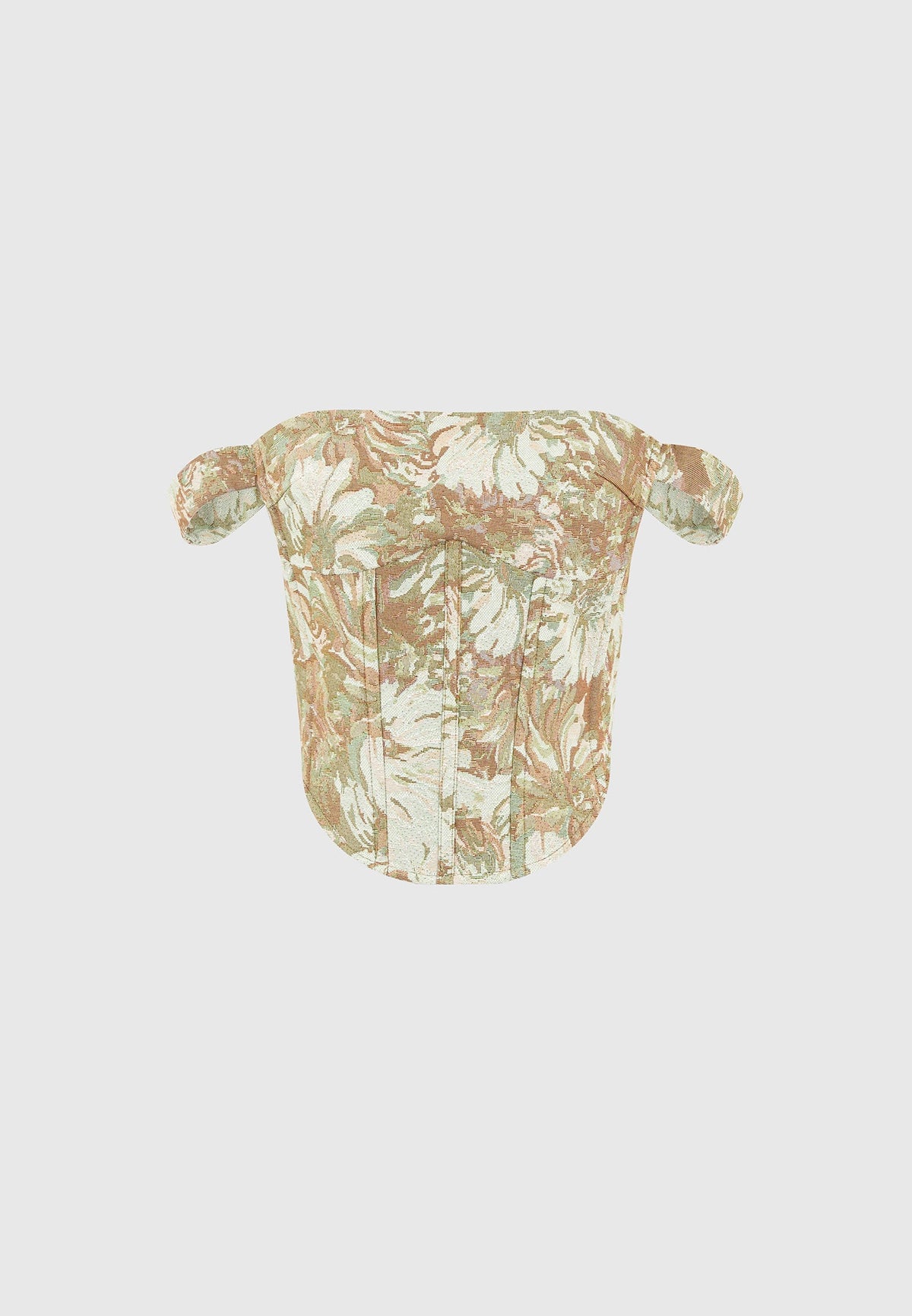 bonnie-jacquard-bardot-corset-top-sage