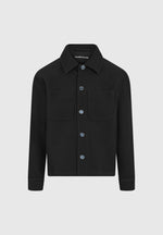 twill-pocket-cropped-shirt-black