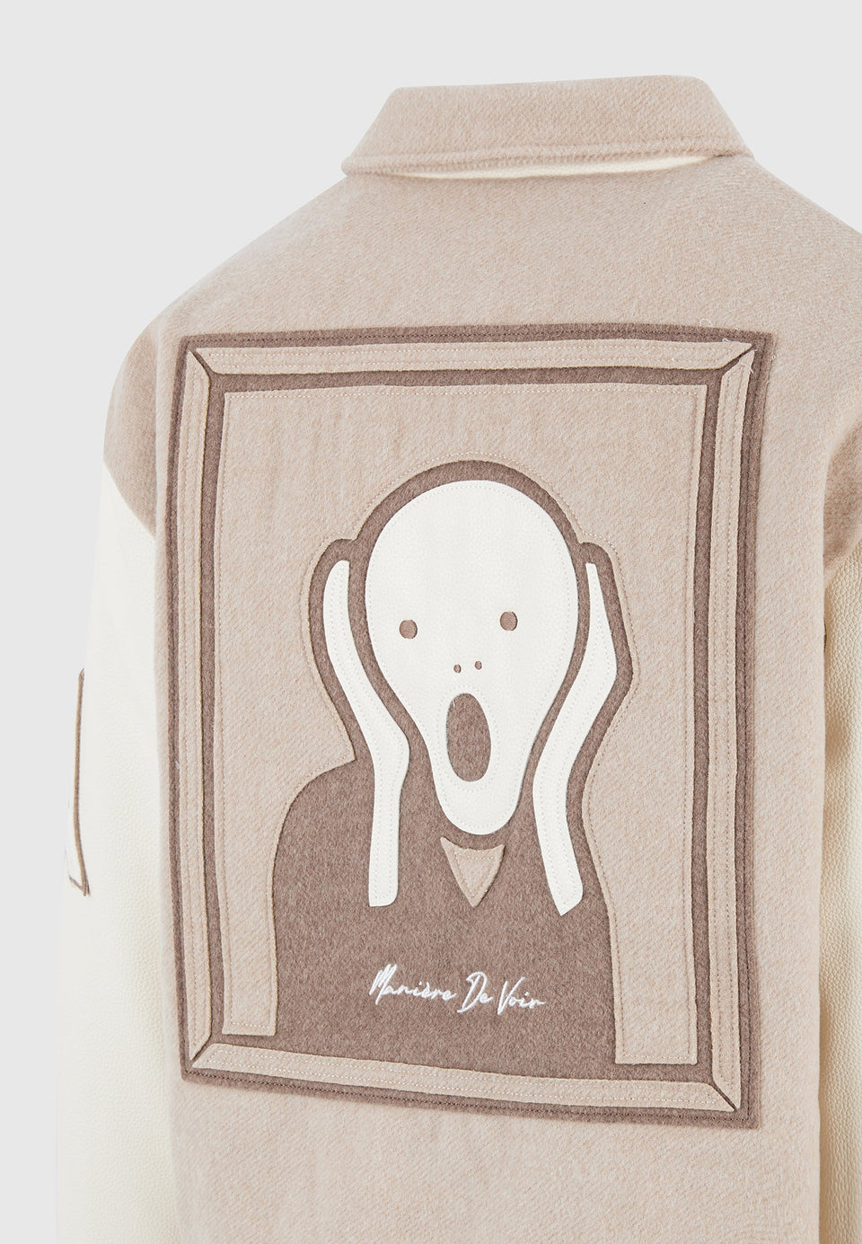 le-galerie-wool-blend-varsity-jacket-beige