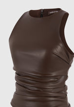 leather-asymmetric-tacked-racer-top-brown