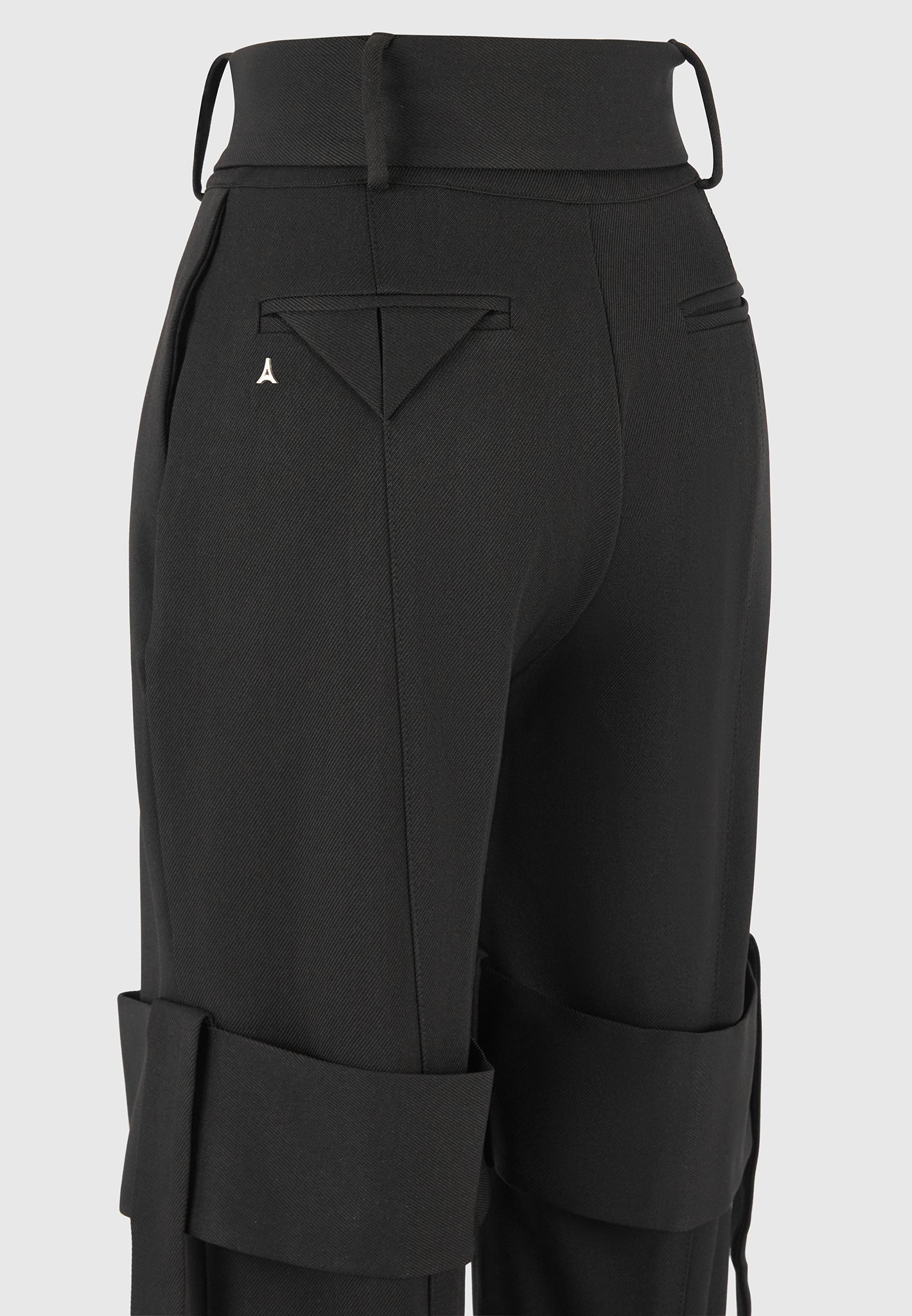 tailored-belted-strap-detail-trousers-black