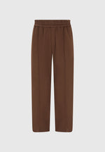 eternel-pintuck-joggers-brown