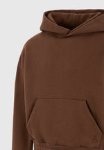 eternel-cropped-hoodie-brown