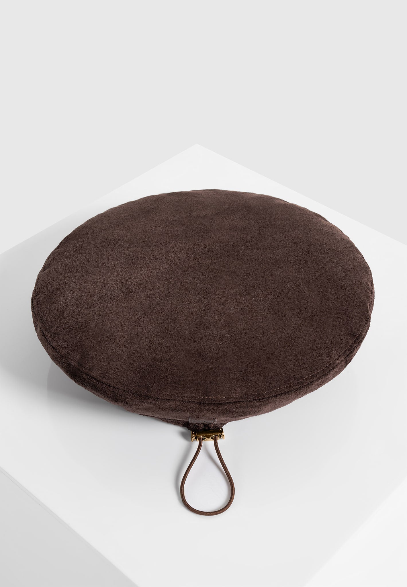 Anya - Suede Beret - Brown