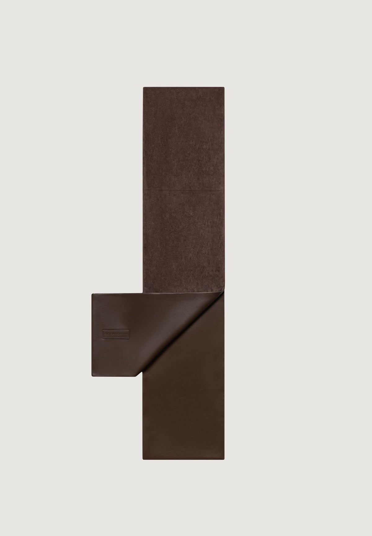 melia-reversible-leather-suede-scarf-brown