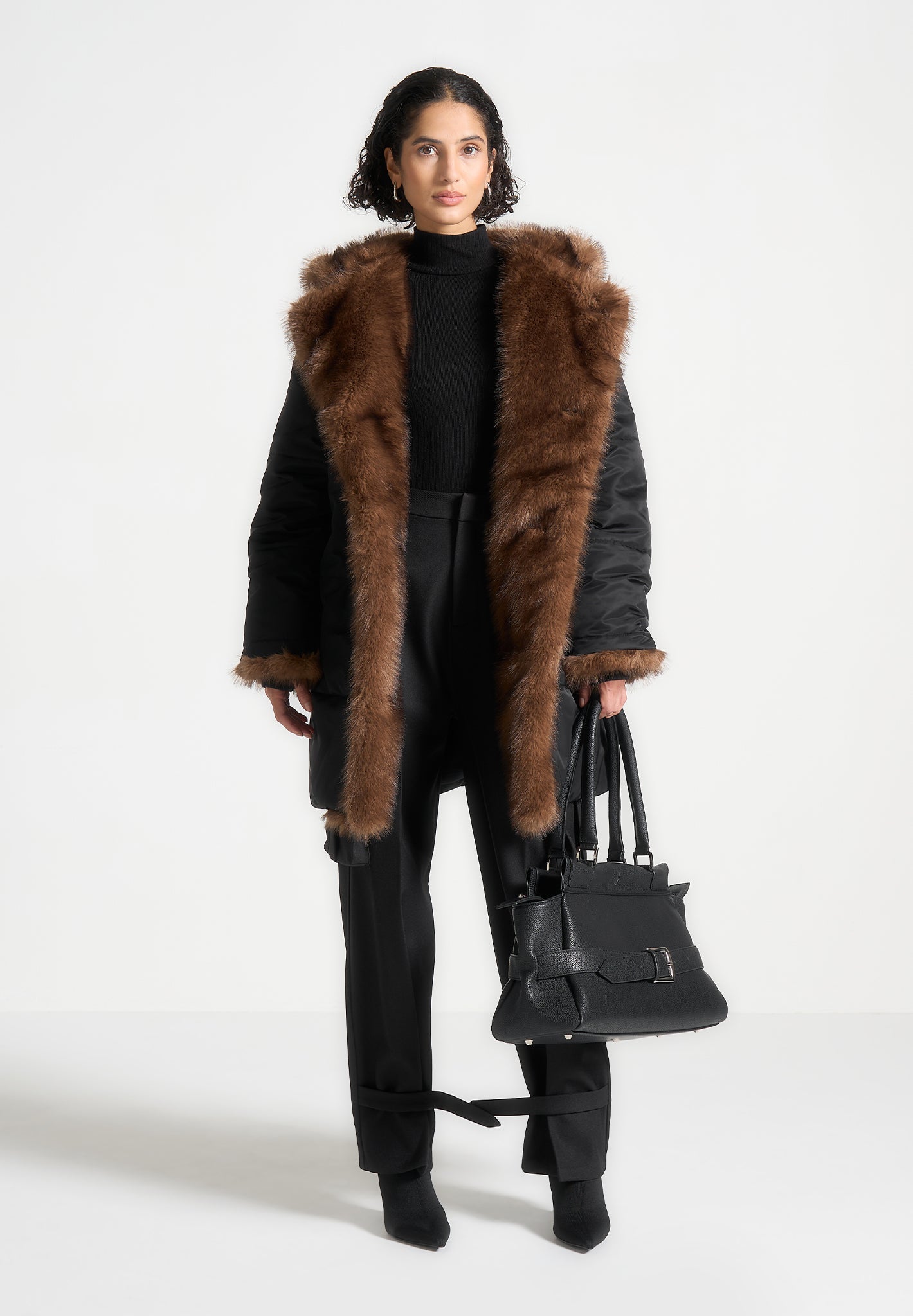 fur-longline-belted-coat-black 