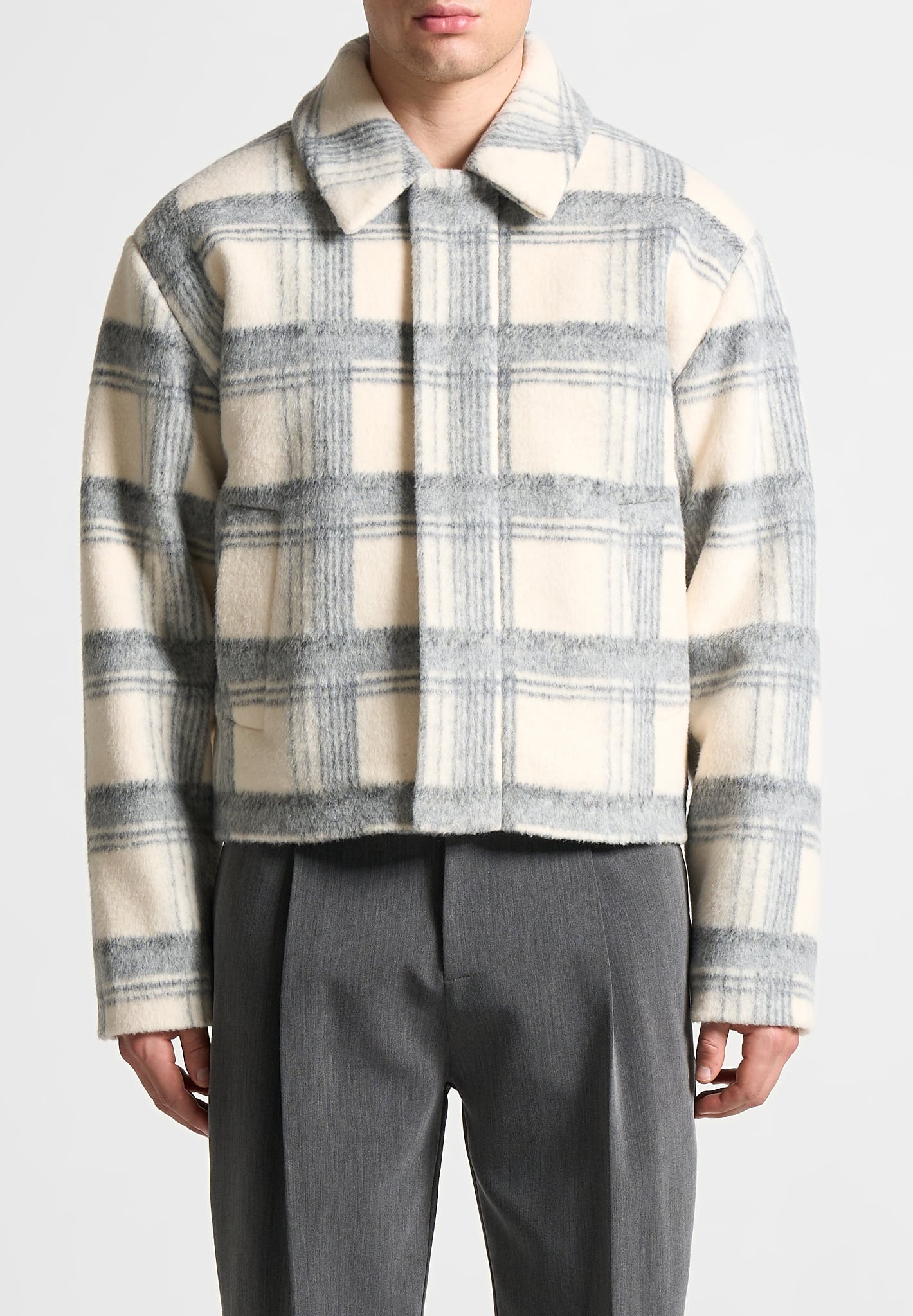 cropped-brushed-check-jacket-grey