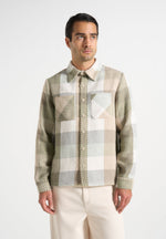 rune-unisex-check-overshirt-sage