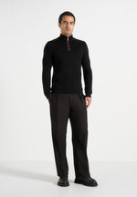 torin-quarter-zip-knit-jumper-black