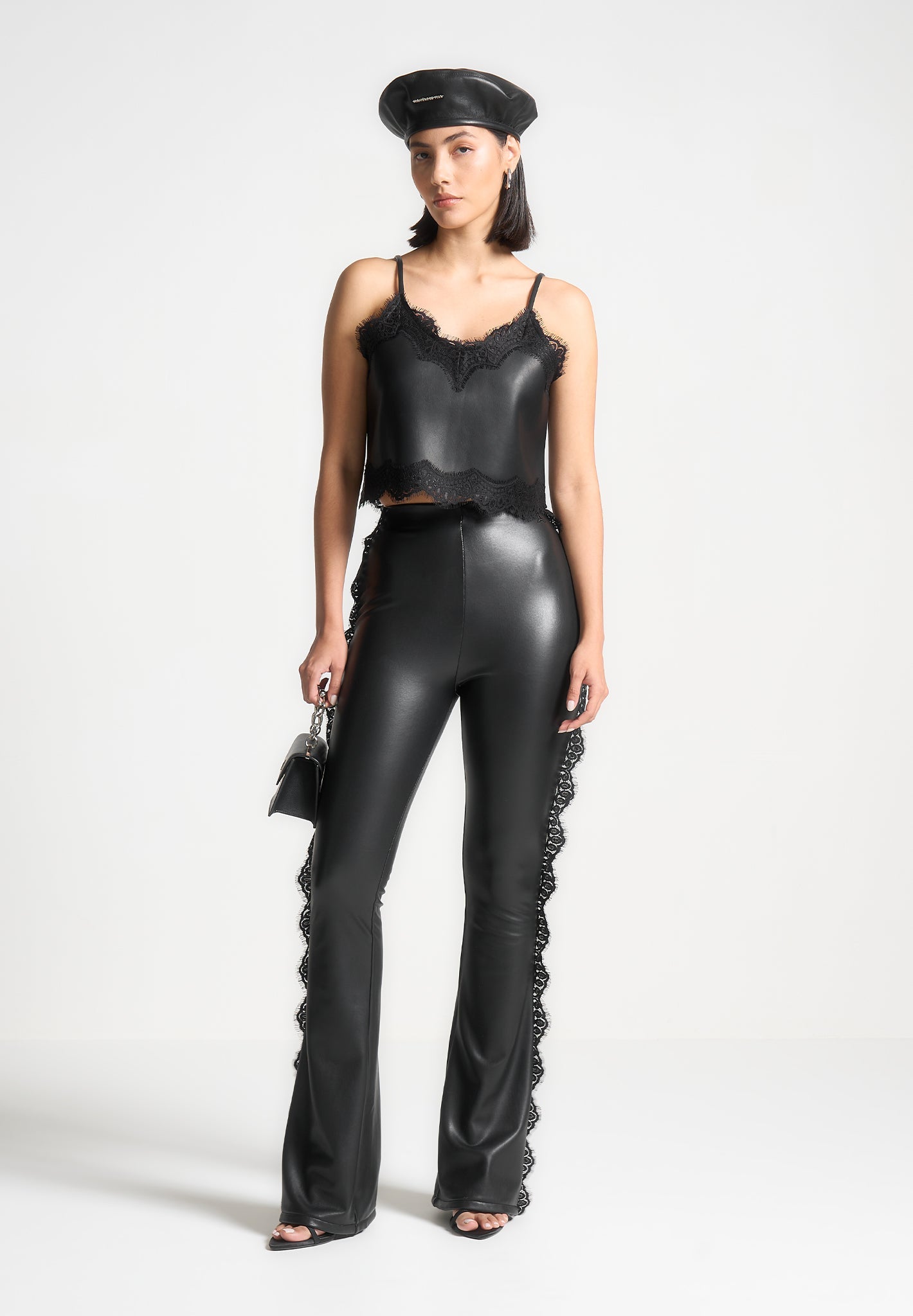 lace-trim-vegan-leather-camisole-top-black 