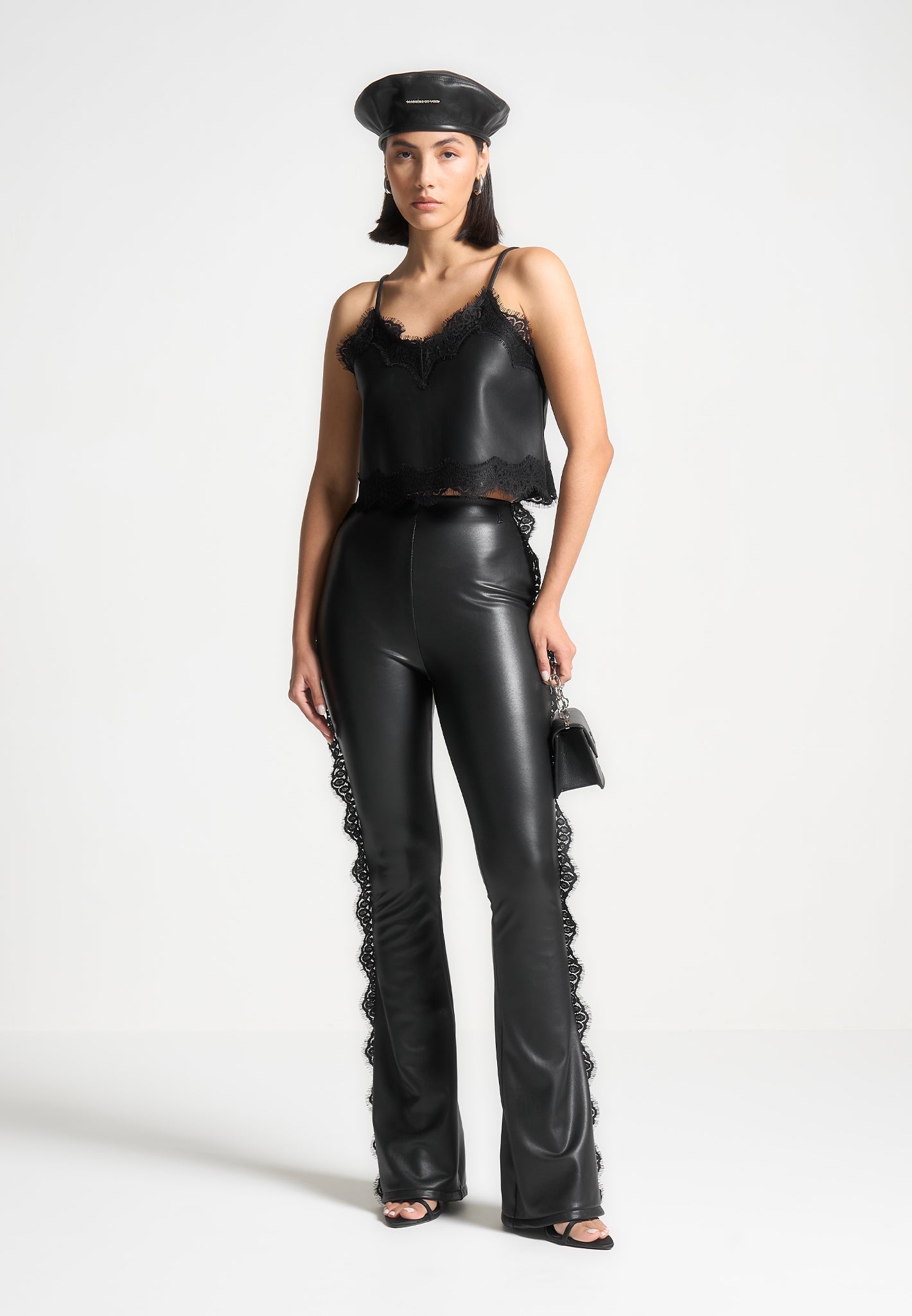 lace-trim-vegan-leather-fit-and-flare-leggings-black 