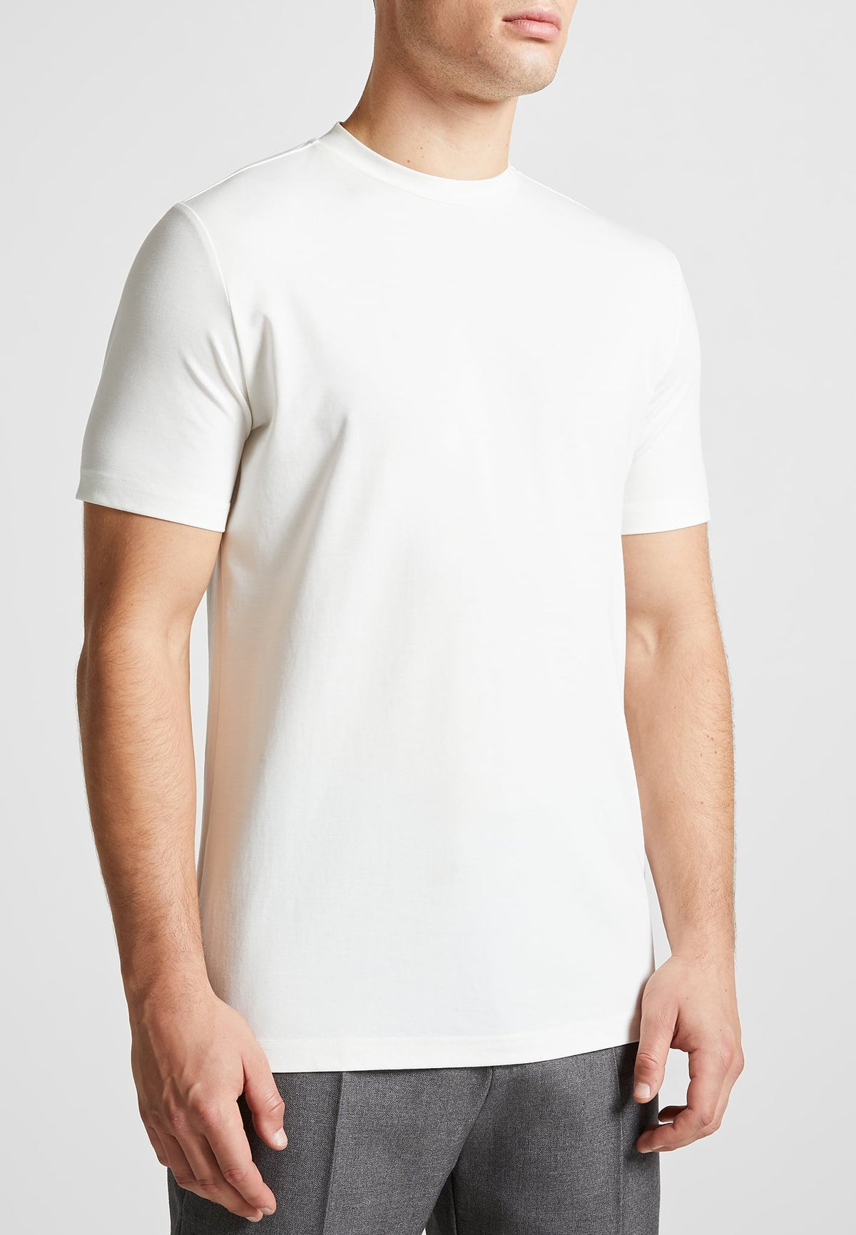 TS003 - Fitted Luxe T-Shirt - White