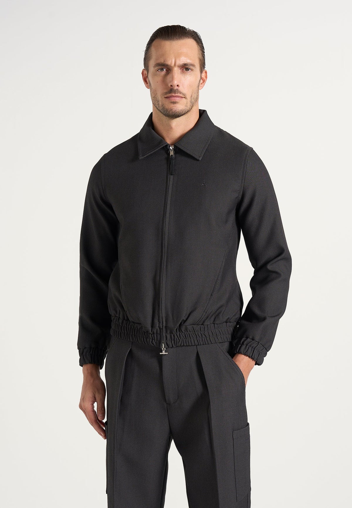 Eli - Harrington Jacket - Grey