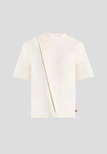 hugo-relaxed-fit-t-shirt-with-pleat-cream