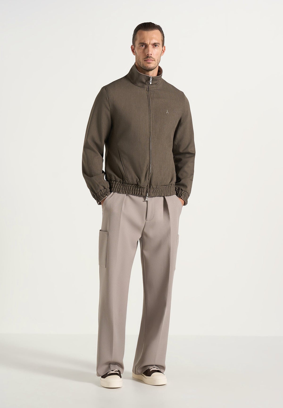 Sullivan - Reversible Eiffel Jacket - Mushroom/Taupe