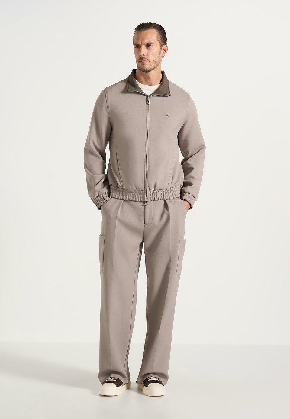 Sullivan - Reversible Eiffel Jacket - Mushroom/Taupe