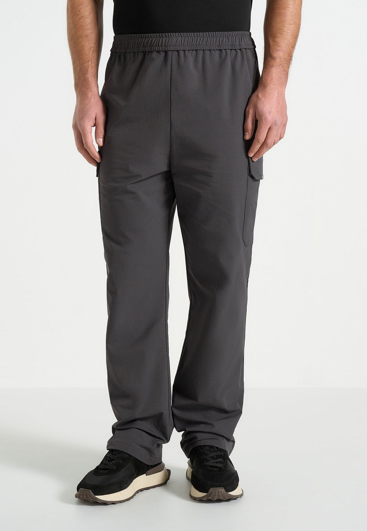 Rayan - Technical Cargo Pants - Charcoal