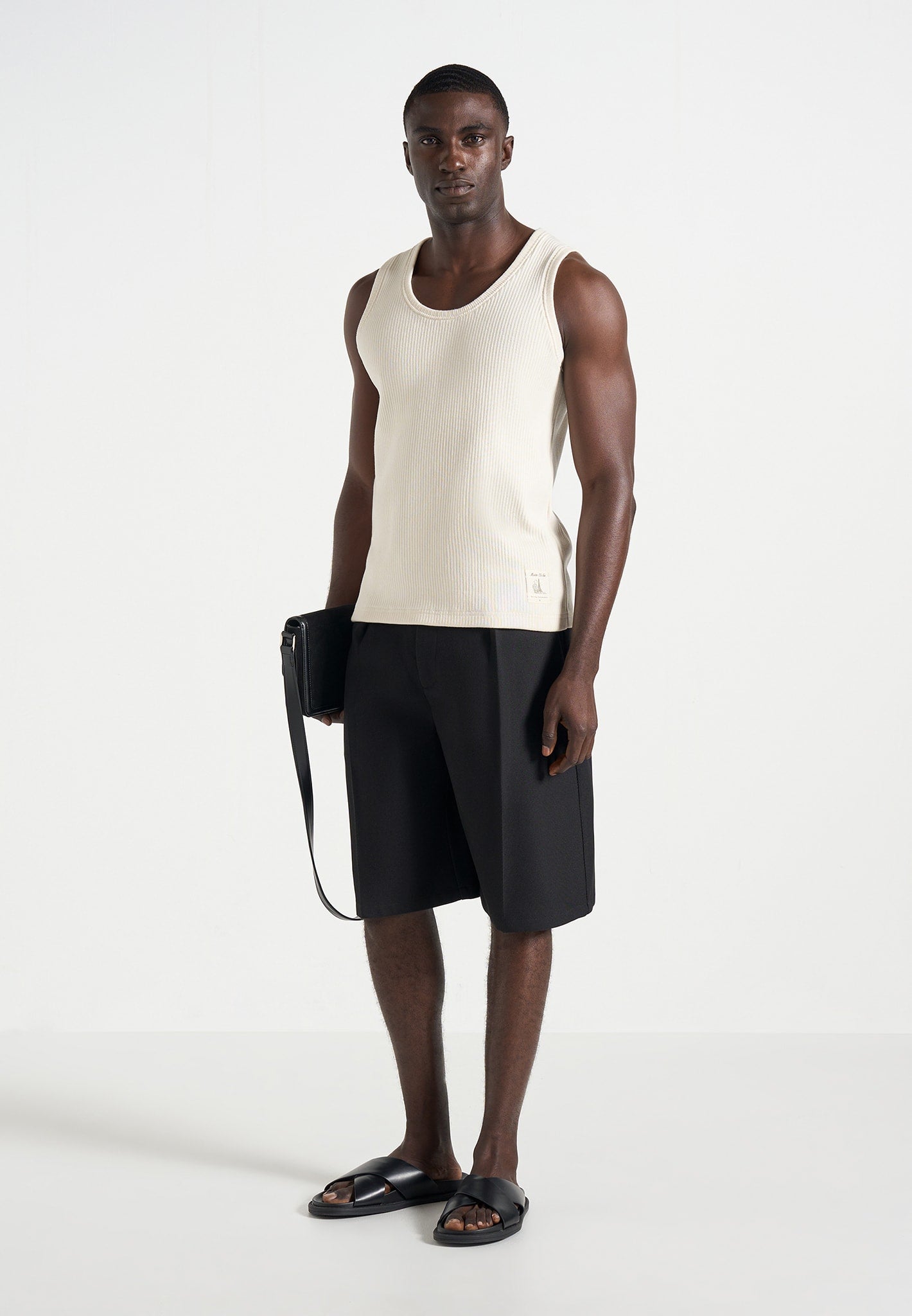 auguste-tailored-twill-bermuda-shorts-black