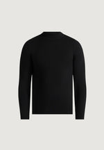 kw003-fitted-mock-neck-wool-blend-jumper-black
