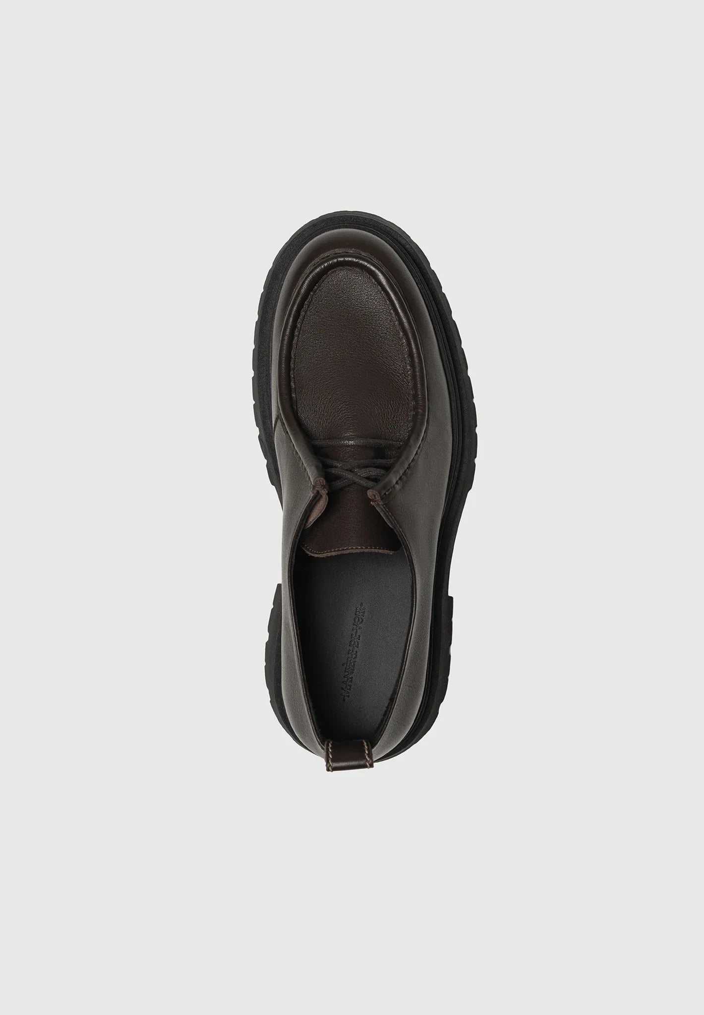 Lille - Leather Lace Up Shoe - Brown