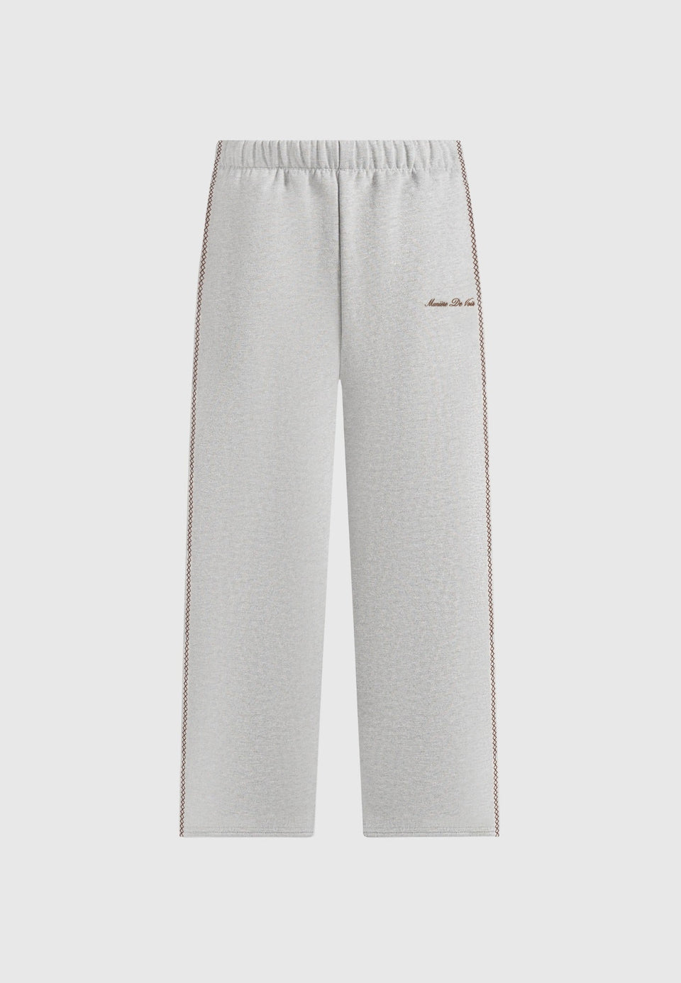 morgan-unisex-whipstitch-regular-joggers-light-grey