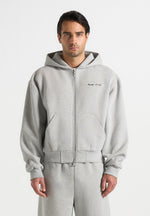 js002-unisex-signature-relaxed-fit-zip-hoodie-marl-grey