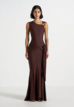 rania-asymmetric-draped-midaxi-dress-brown