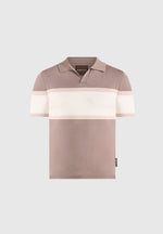 enzo-colour-block-polo-top-mushroom
