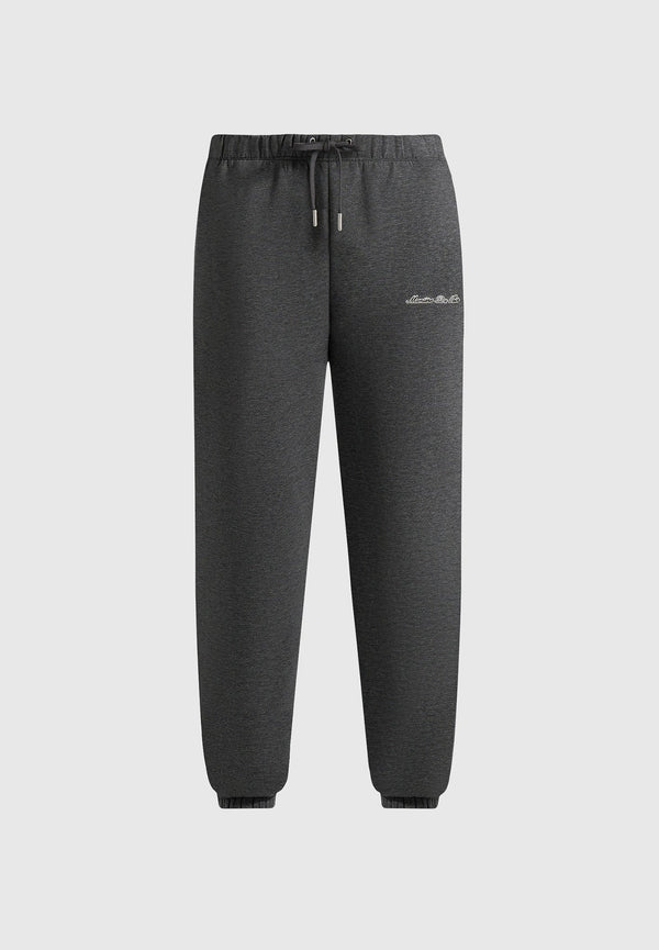 JS005 - Signature Regular Fit Cuffed Joggers - Charcoal Grey
