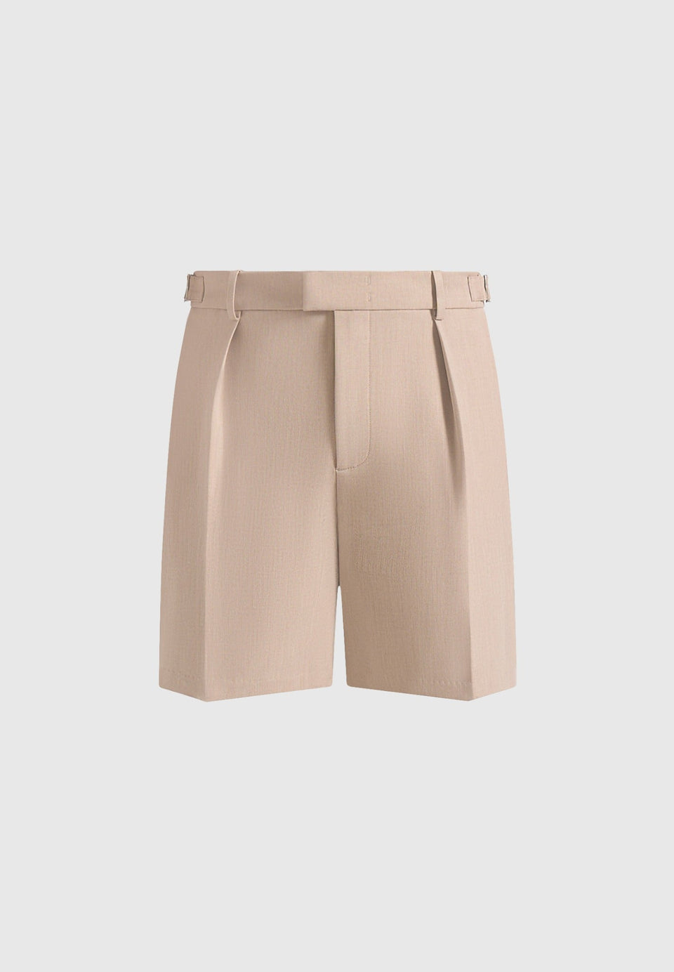 marin-tailored-pleated-shorts-beige