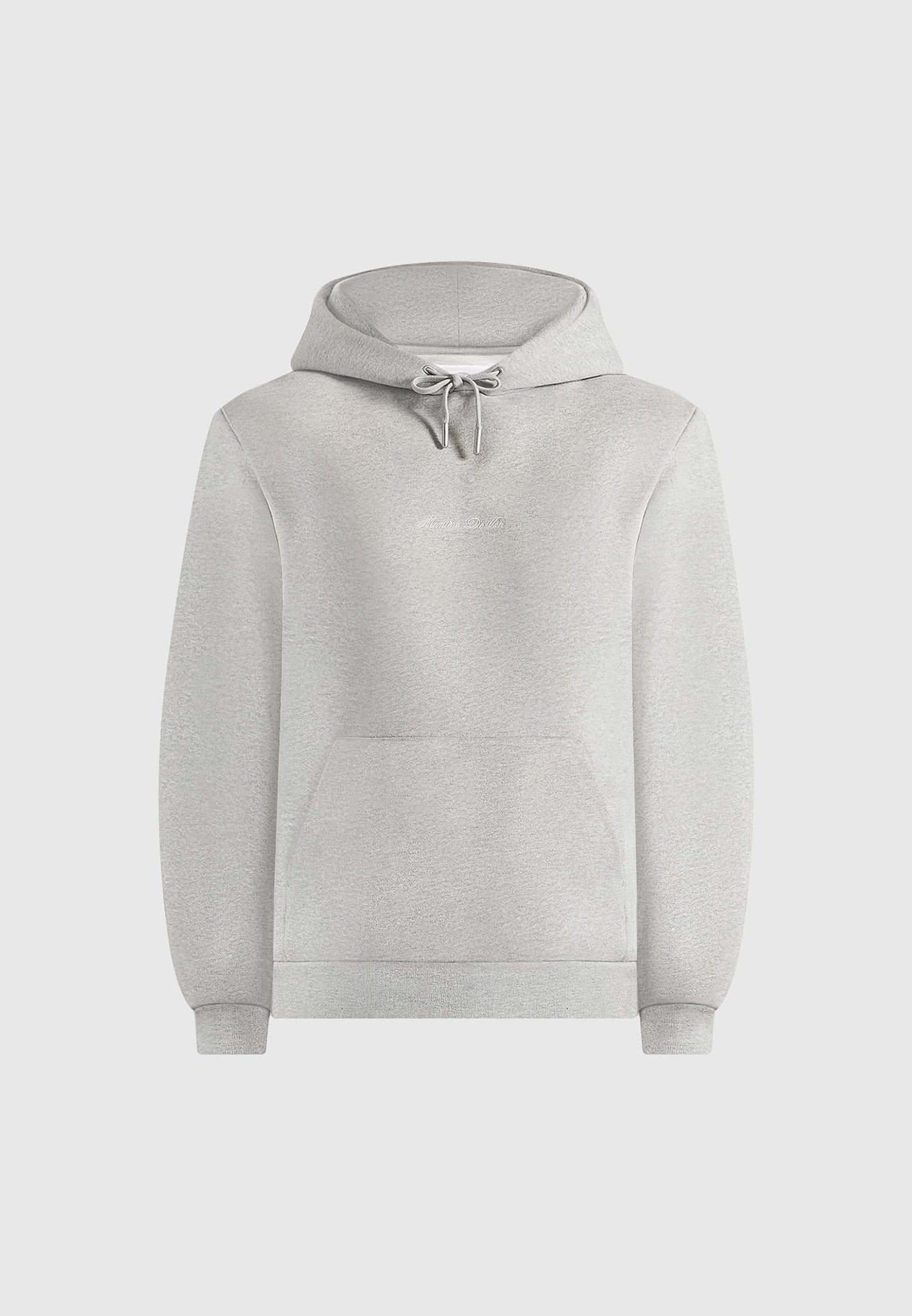 Gustave - Signature Regular Fit Hoodie - Marl Grey