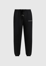 Alistair - Signature Regular Fit Cuffed Joggers - Black