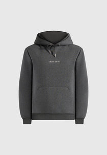 JS004 - Signature Regular Fit Hoodie - Charcoal Grey