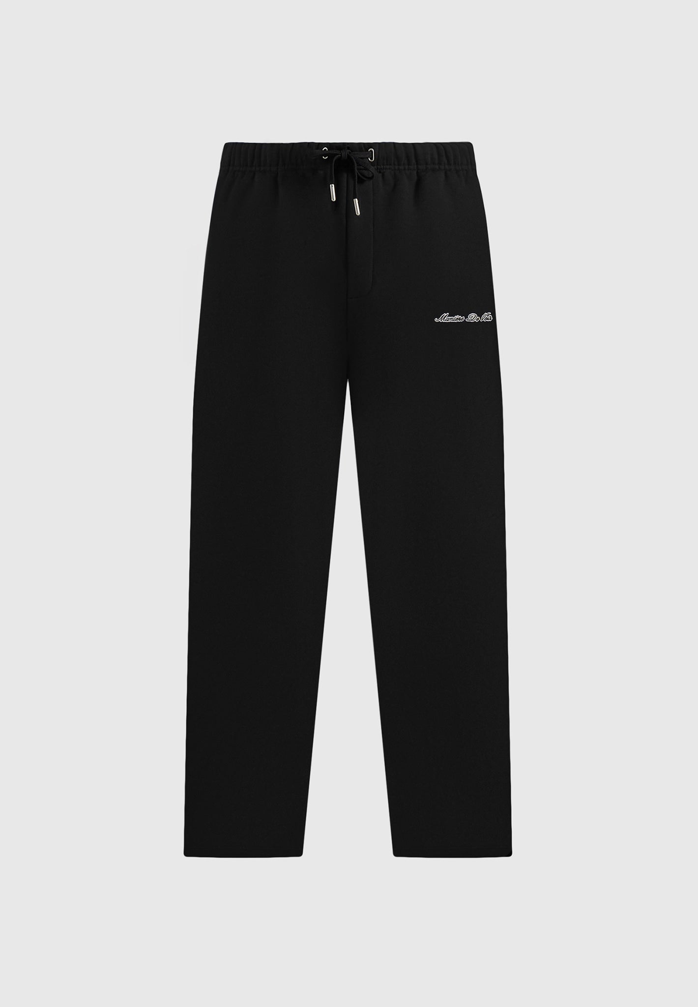 Taylor - Unisex Signature Wide Leg Joggers - Black