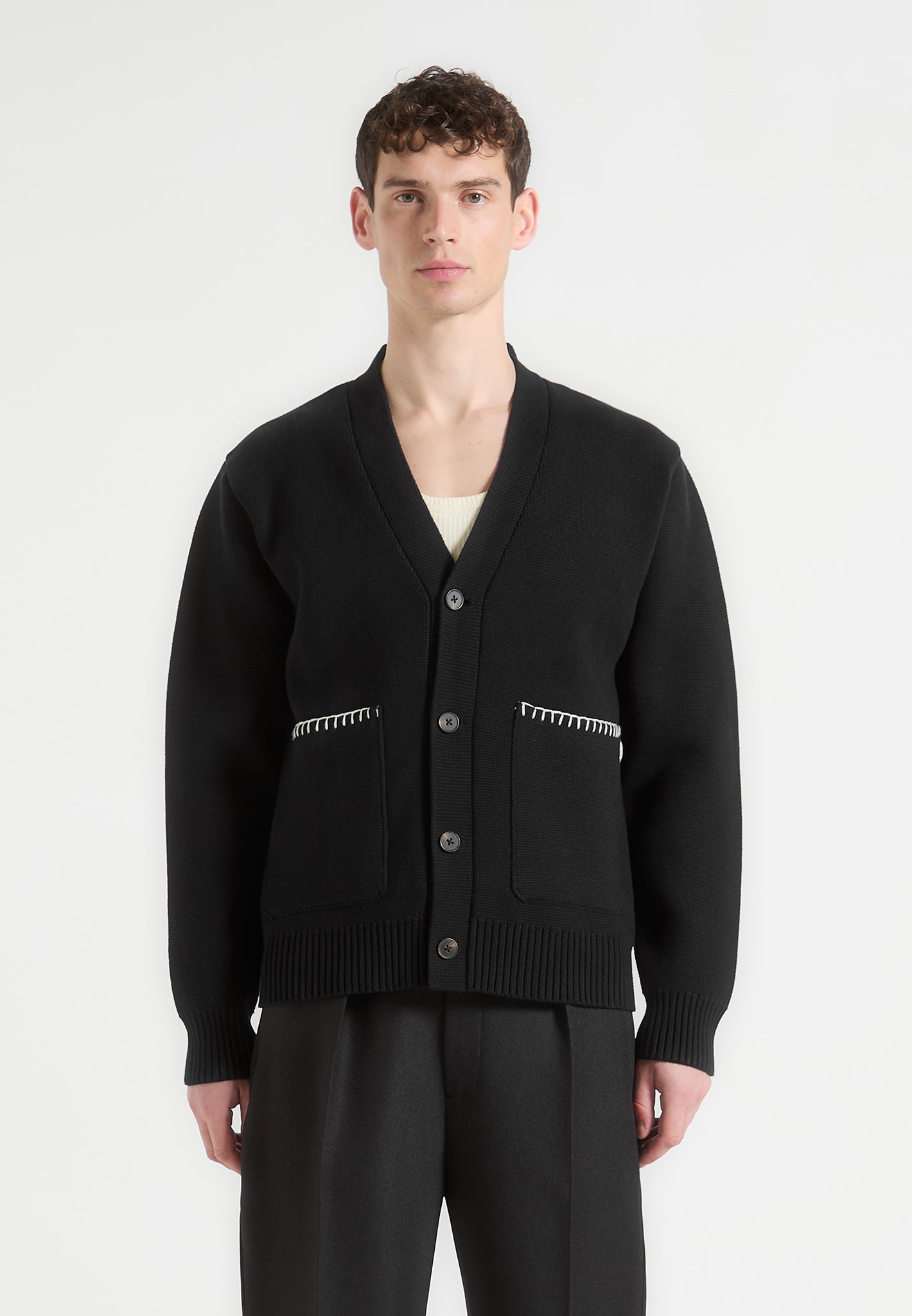 whipstitch-combed-cotton-cardigan-black 