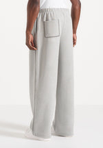Morgan - Unisex Whipstitch Regular Joggers - Light Grey