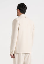 Didier - Double Breasted Linen Blazer - Natural