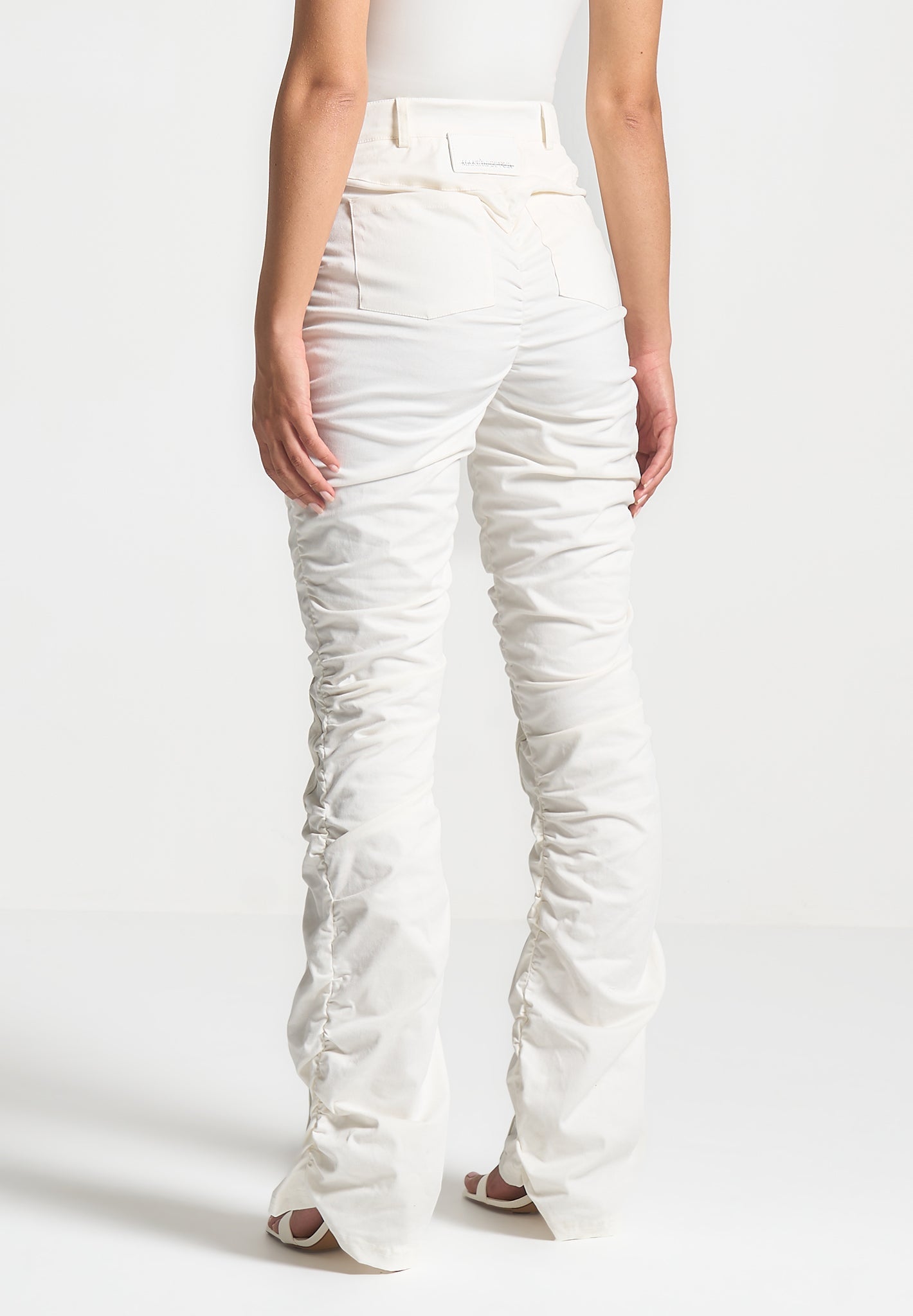 ruched-trousers-with-knee-patch-white