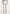 Aimée - Lace Asymmetric Capri Leggings - White