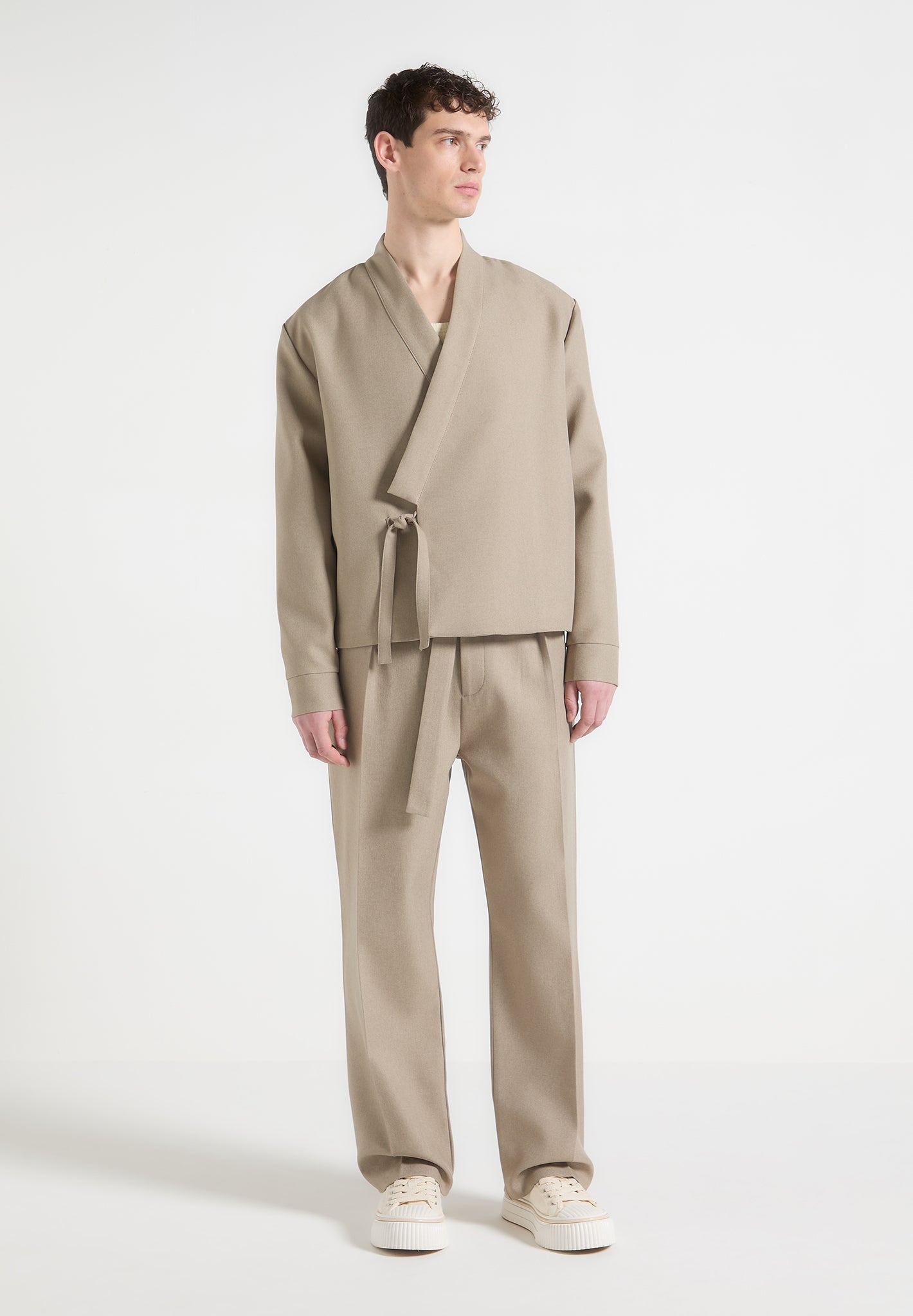 textured-kimono-wrap-jacket-beige 