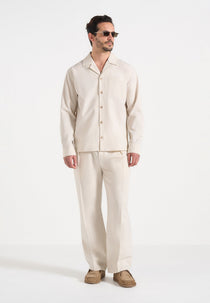 Constant - Linen Long Sleeve Shirt - Natural