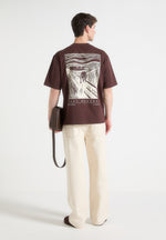 the-scream-t-shirt-brown